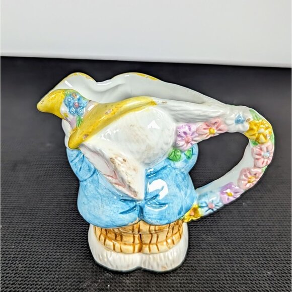 Mercuries Easter Bunny Set - Tea Pot, Salt & Pepper and Creamer Vintage 1994 - Picture 11 of 16